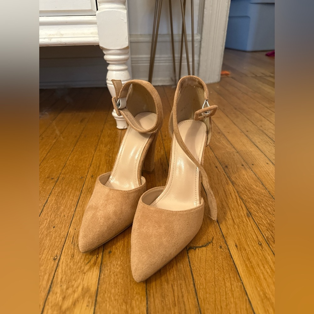SHEIN Tan Women's Heels